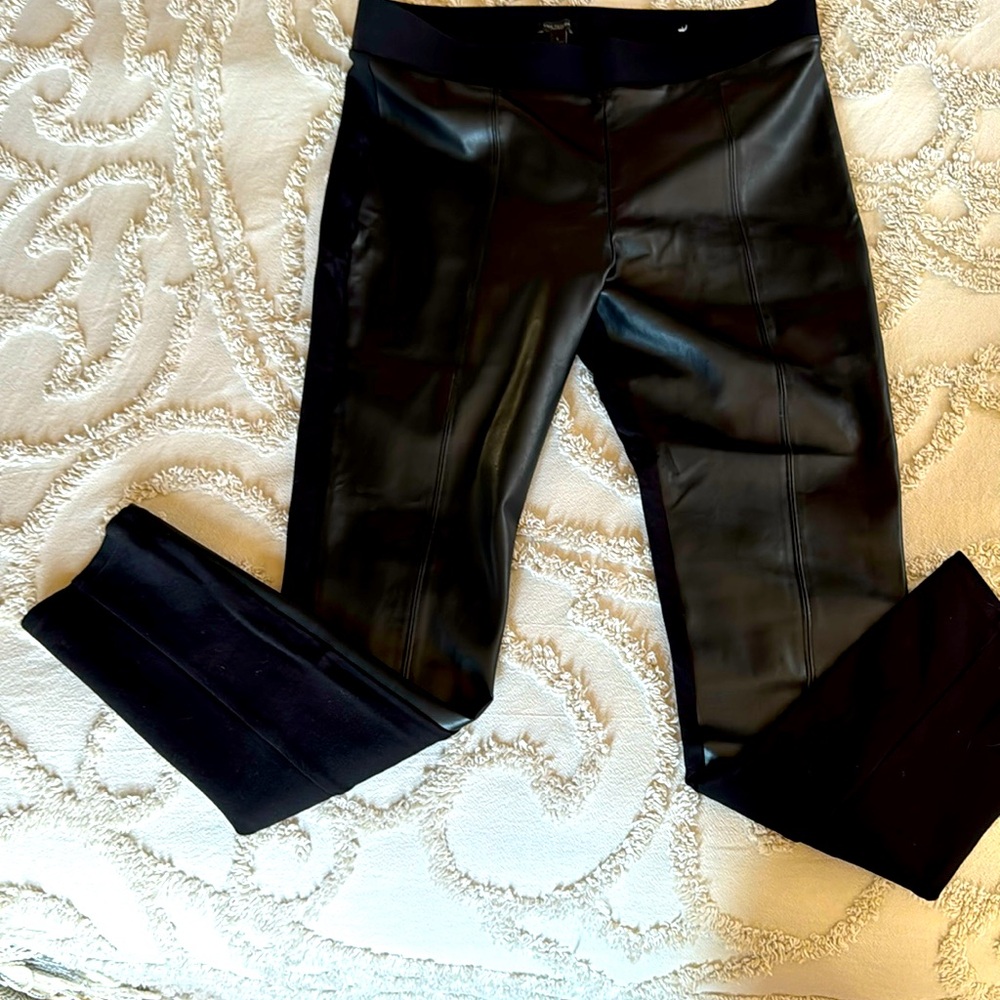 Ann Taylor Factory Faux Leather Pants